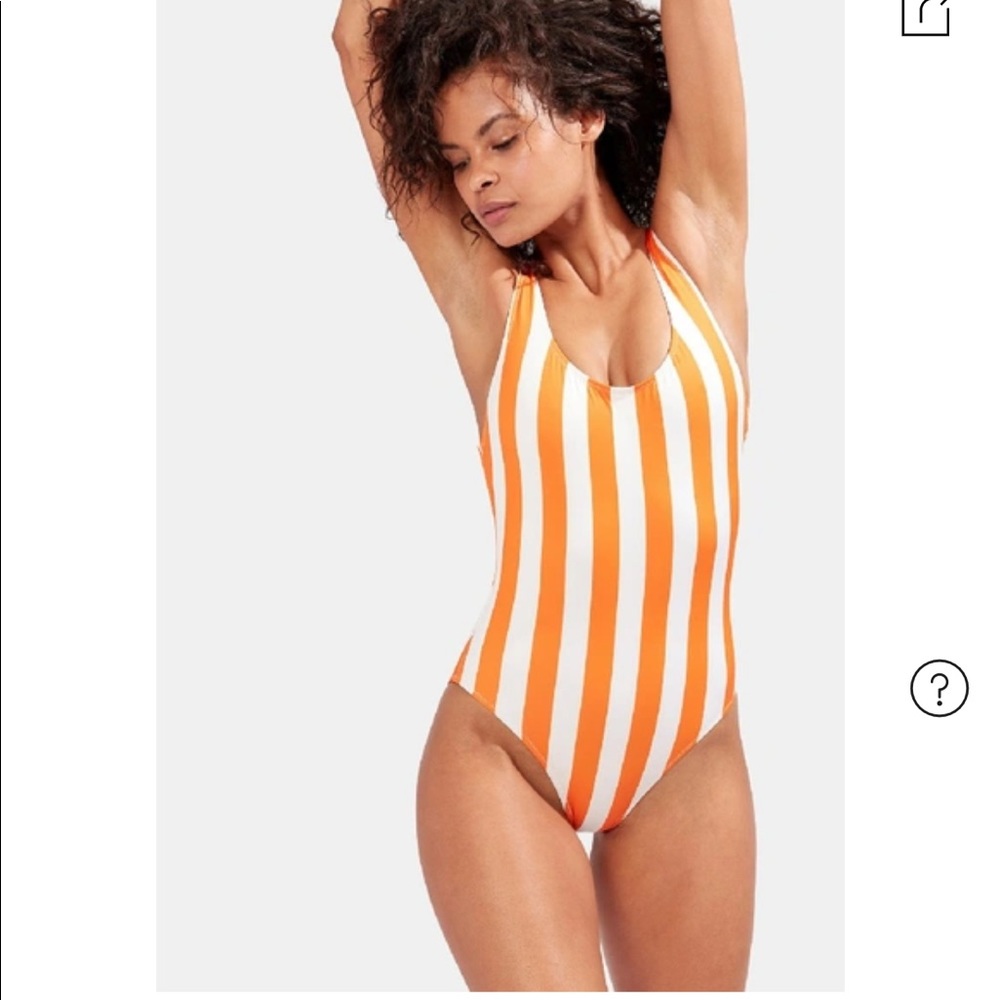 Solid & Striped One Piece